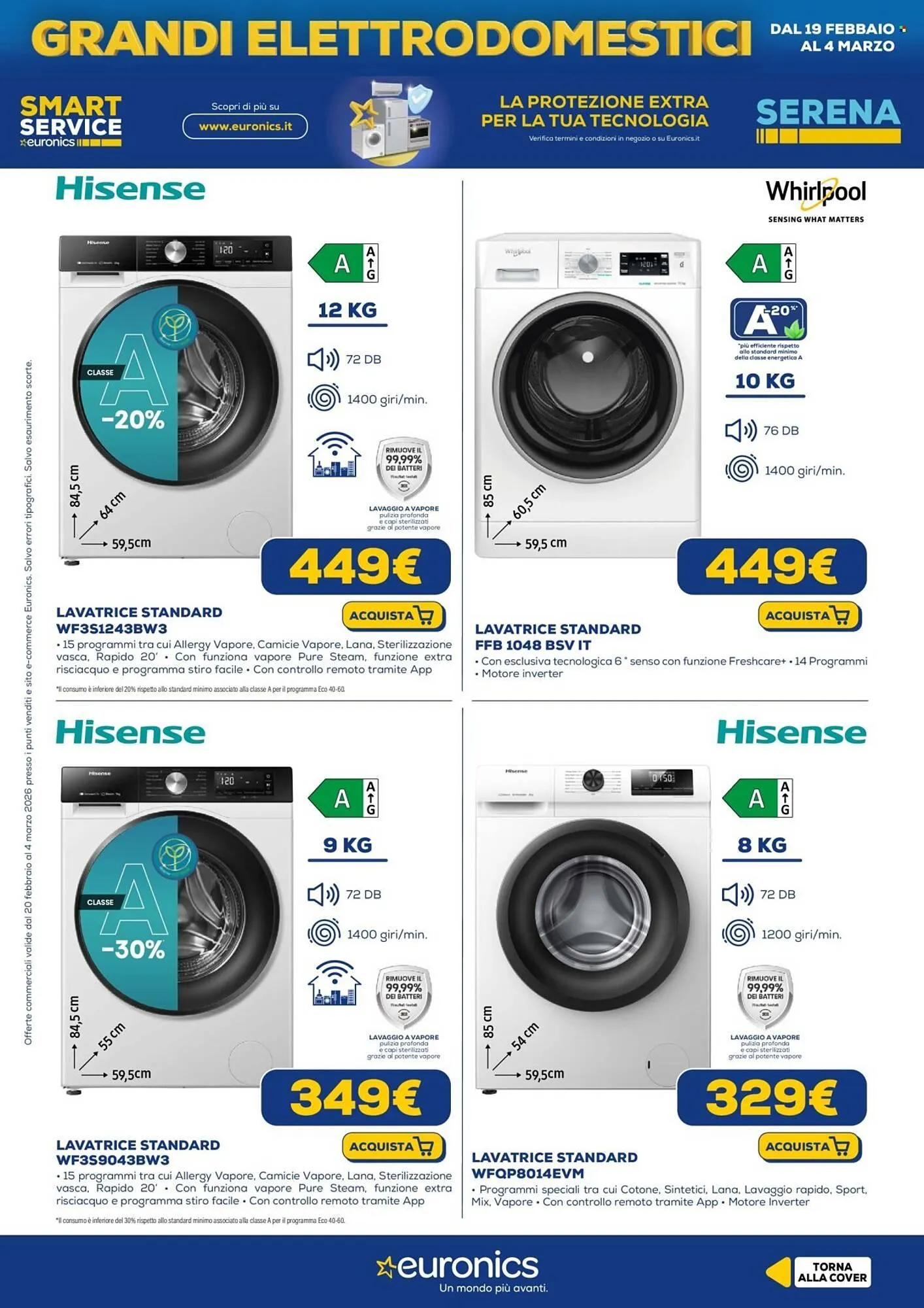 Volantino Euronics da 20 febbraio a 4 marzo di 2026 - Pagina del volantino 8