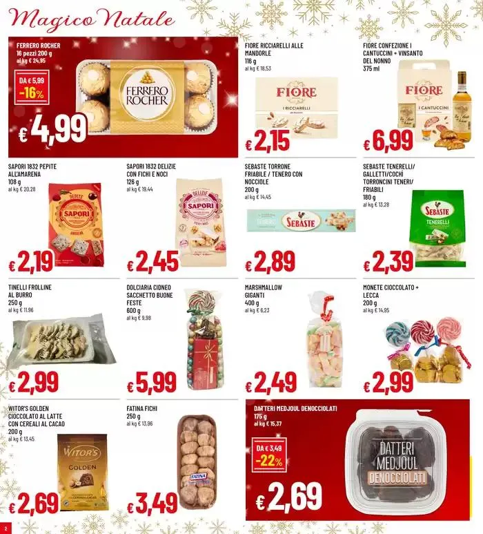 Magico natale da 28 novembre a 11 dicembre di 2024 - Pagina del volantino 2