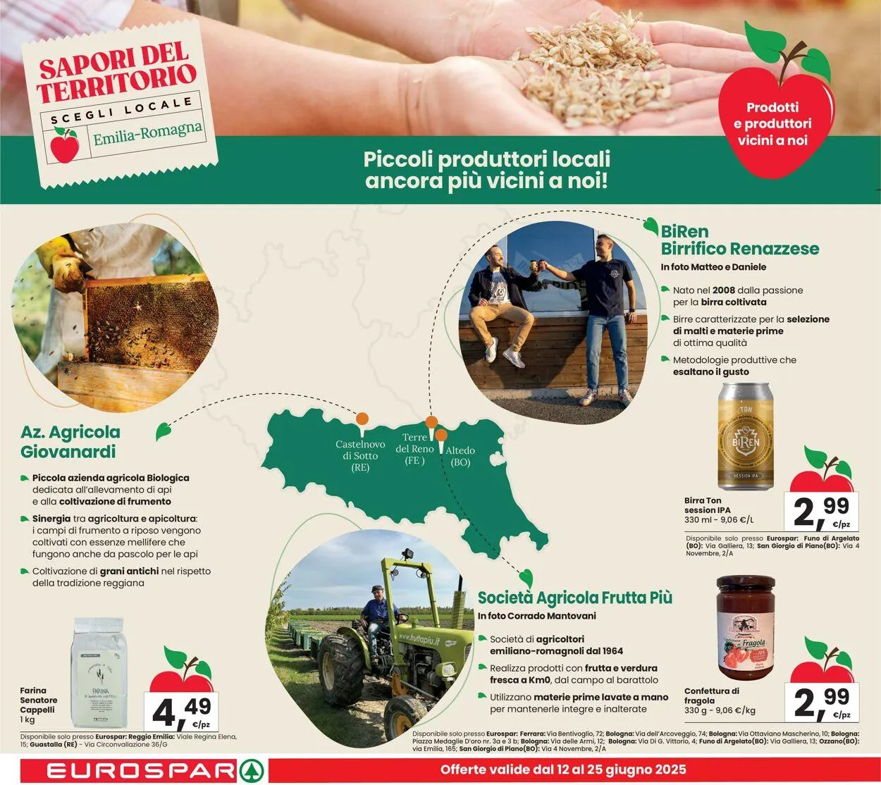 Eurospar Volantino attuale da 12 giugno a 25 giugno di 2025 - Pagina del volantino 12