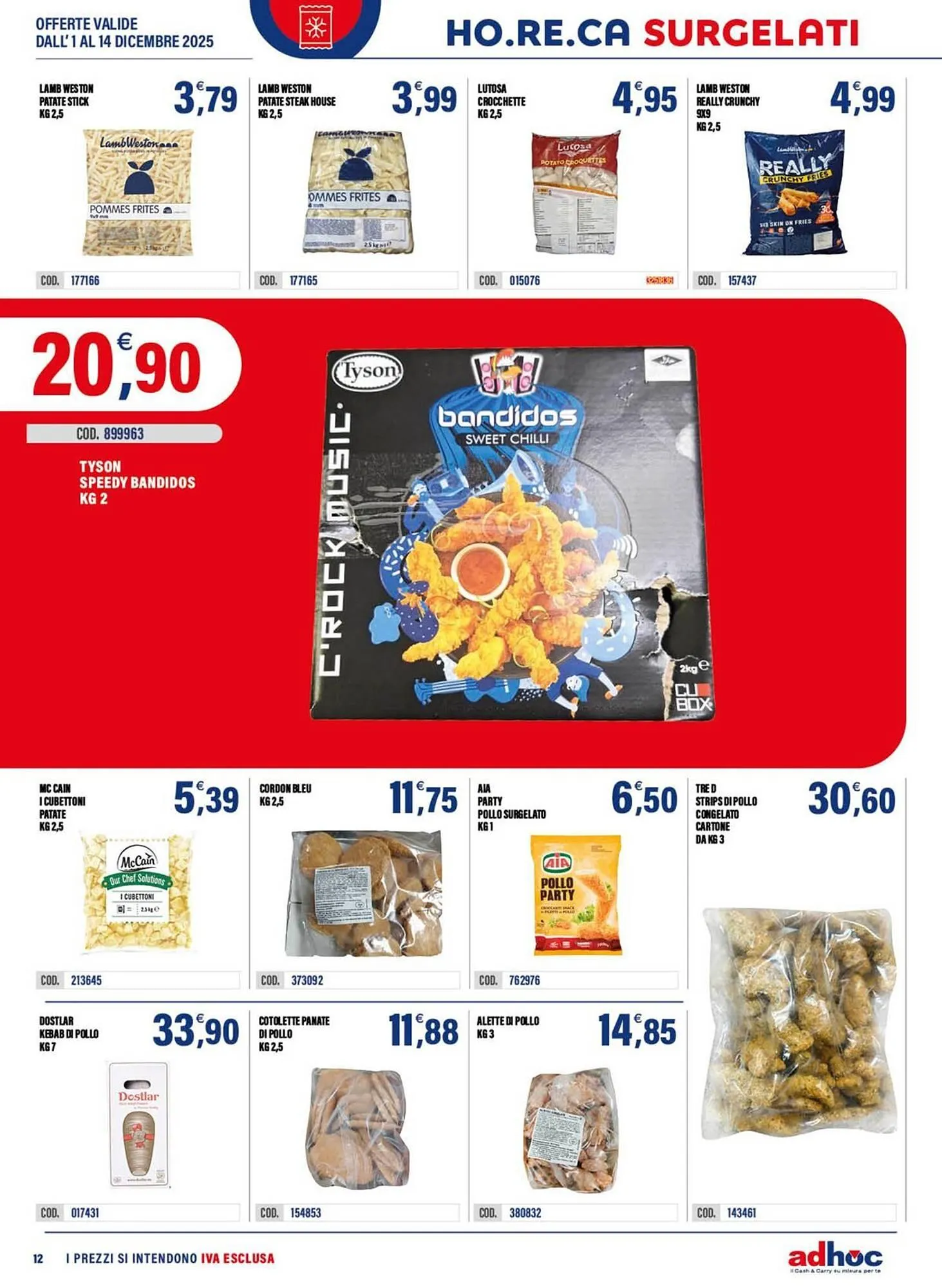 Volantino Adhoc da 2 dicembre a 14 dicembre di 2025 - Pagina del volantino 12