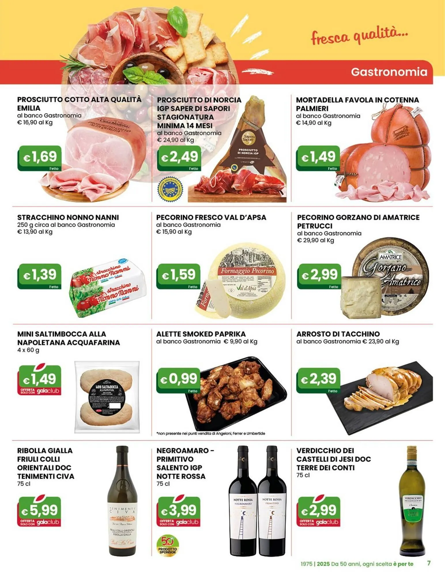 Volantino Gala Supermercati da 21 maggio a 3 giugno di 2025 - Pagina del volantino 7