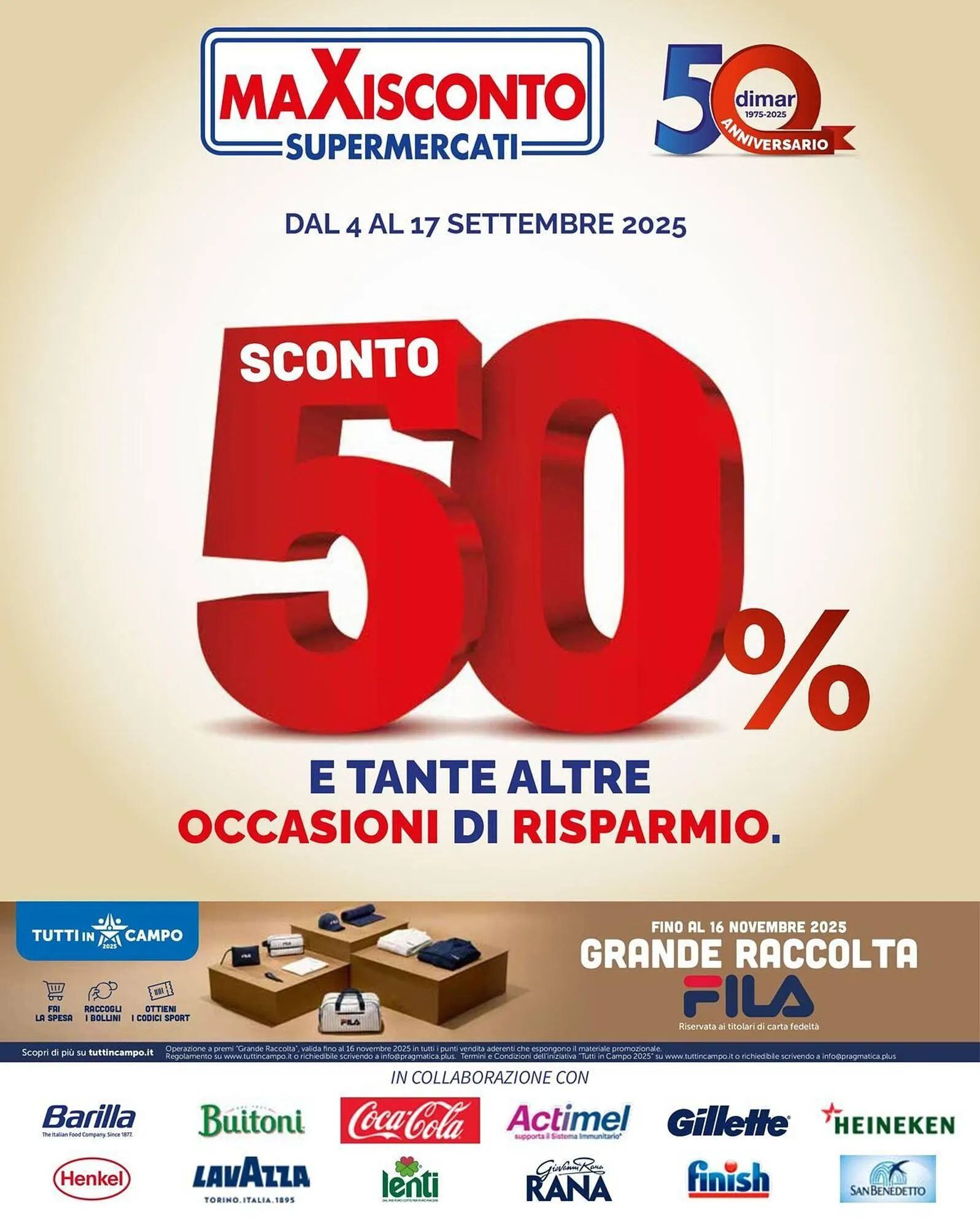 Volantino Maxisconto da 4 settembre a 17 settembre di 2025 - Pagina del volantino 1