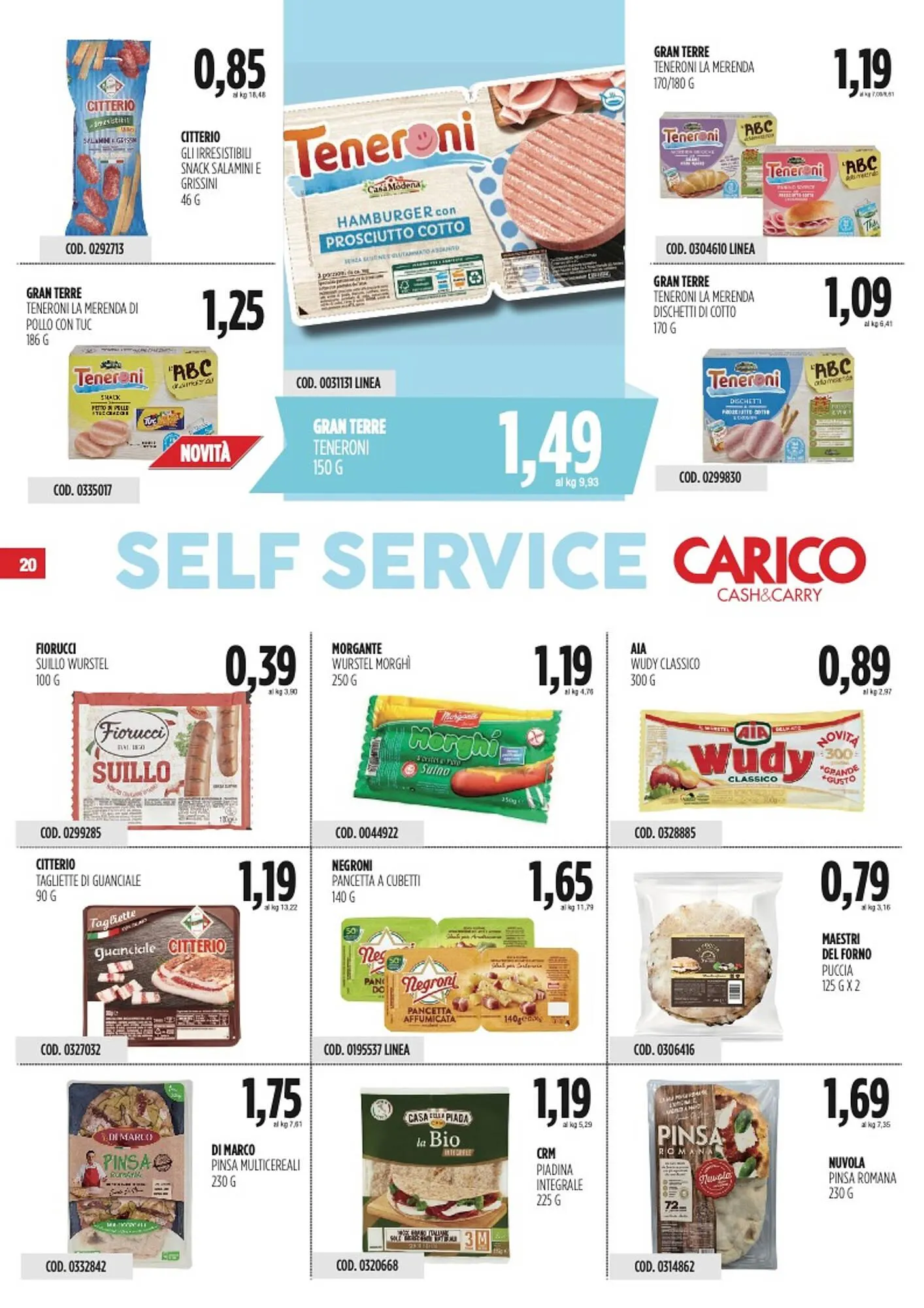 Volantino Carico Cash & Carry da 6 novembre a 19 novembre di 2025 - Pagina del volantino 20