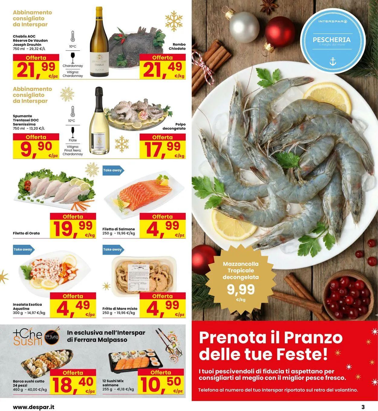 Interspar Volantino attuale da 16 dicembre a 6 gennaio di 2026 - Pagina del volantino 3