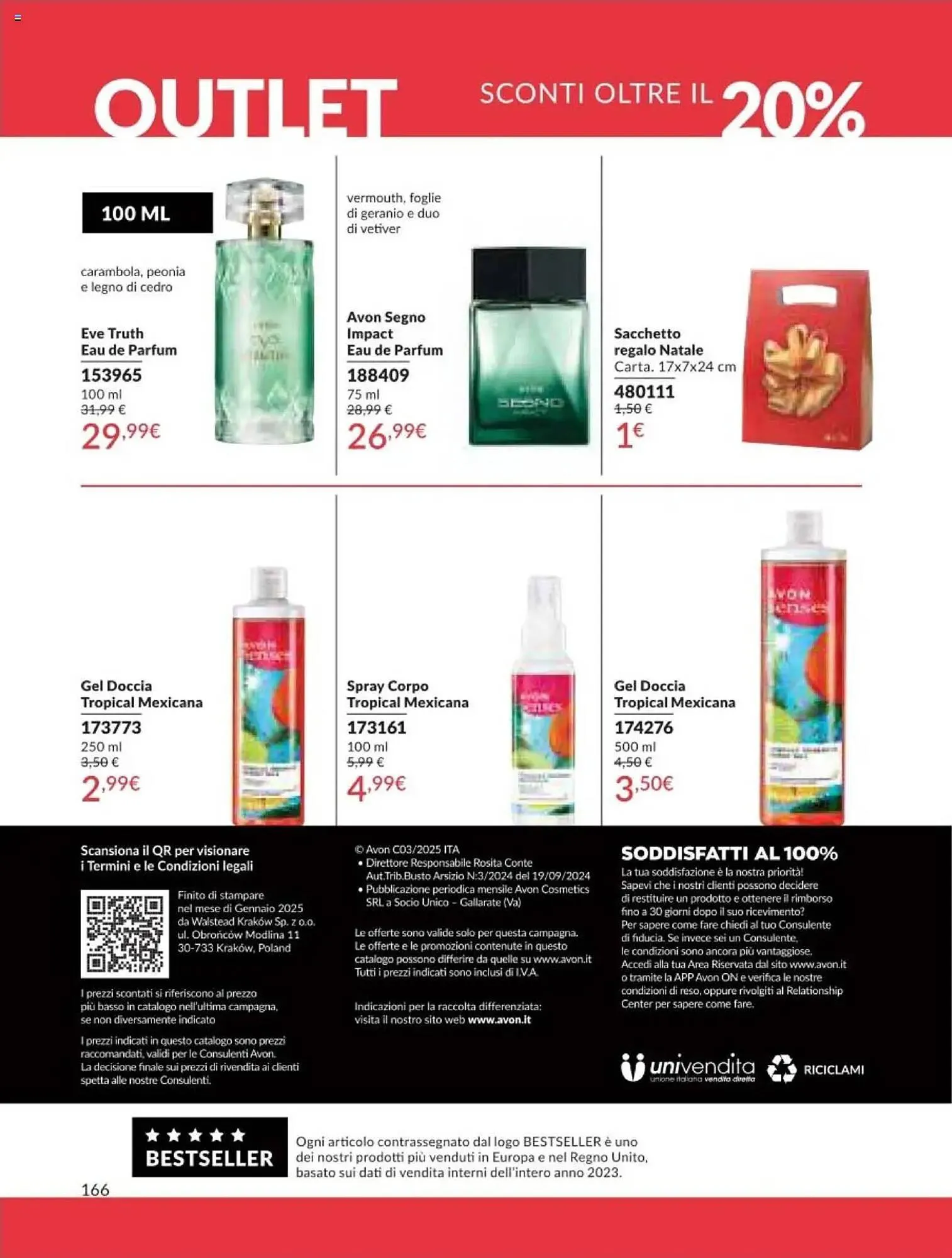 Volantino Avon da 1 marzo a 31 marzo di 2025 - Pagina del volantino 166