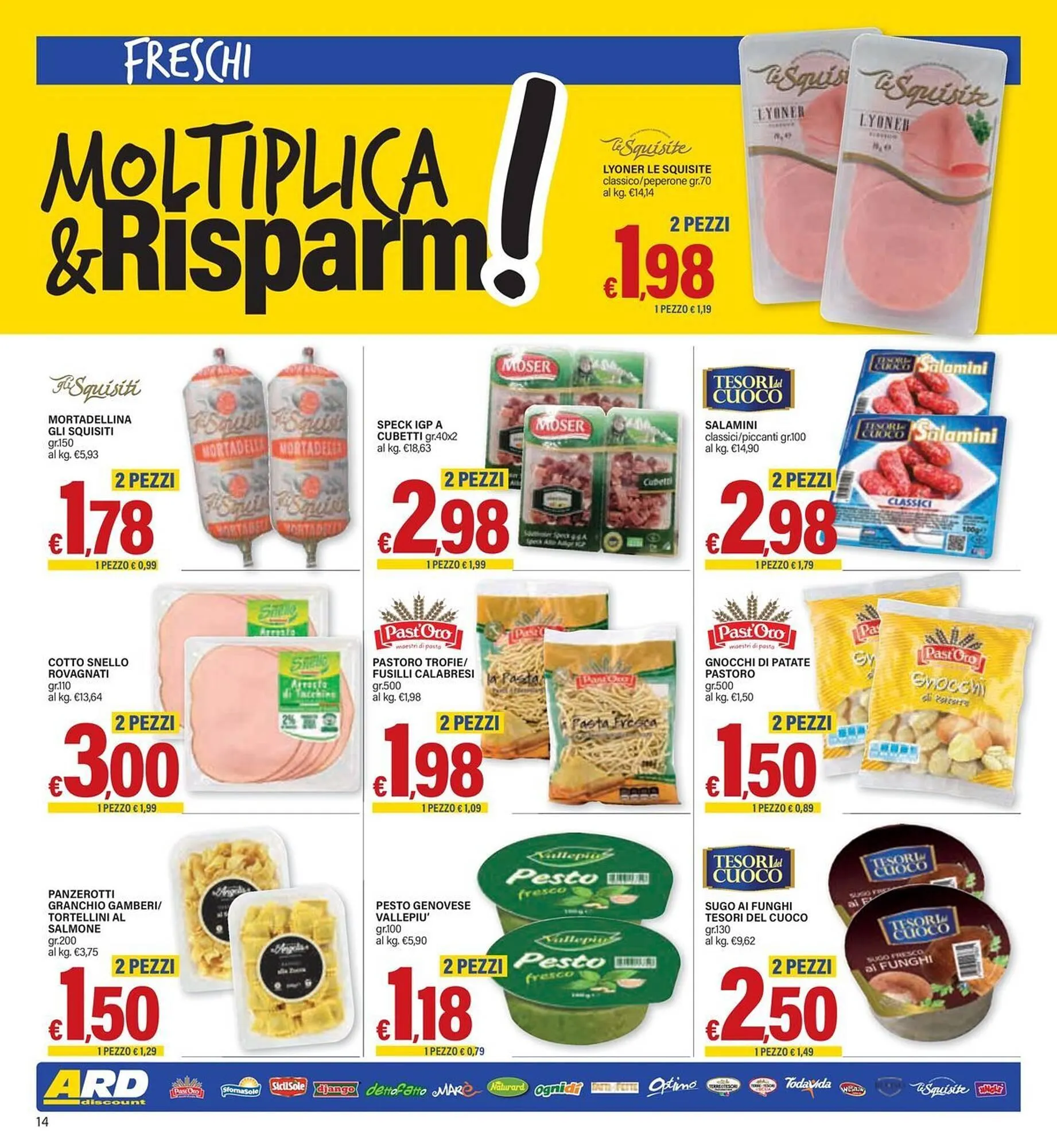 Volantino Ard Discount da 8 agosto a 18 agosto di 2024 - Pagina del volantino 14