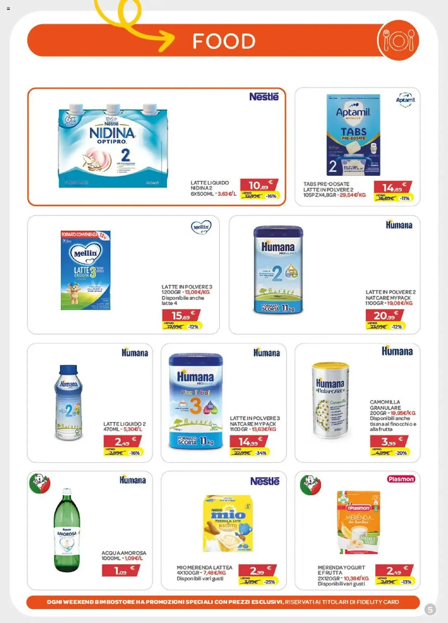 Volantino Bimbo Store da 4 aprile a 29 aprile di 2025 - Pagina del volantino 5