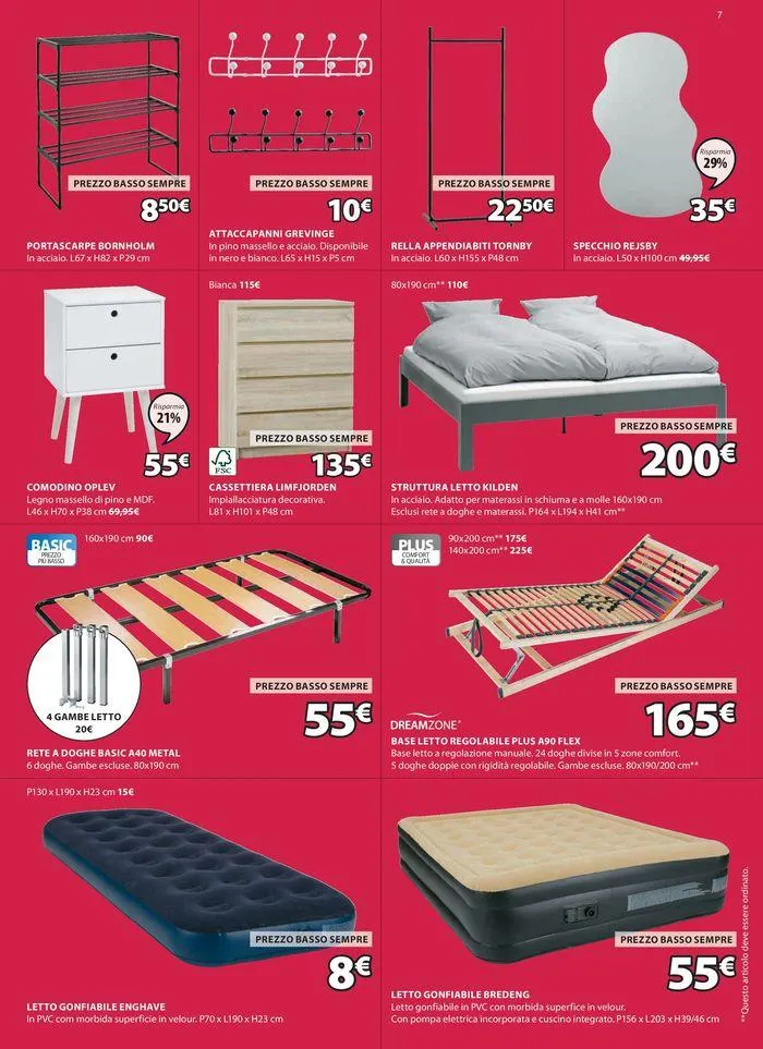 Saldi estivi da 6 luglio a 14 agosto di 2024 - Pagina del volantino 7