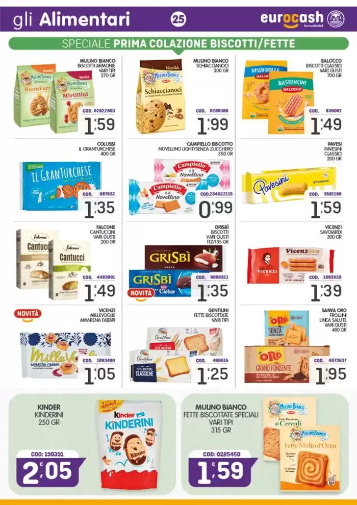 Offerte Eurocash da 18 novembre a 8 dicembre di 2024 - Pagina del volantino 25