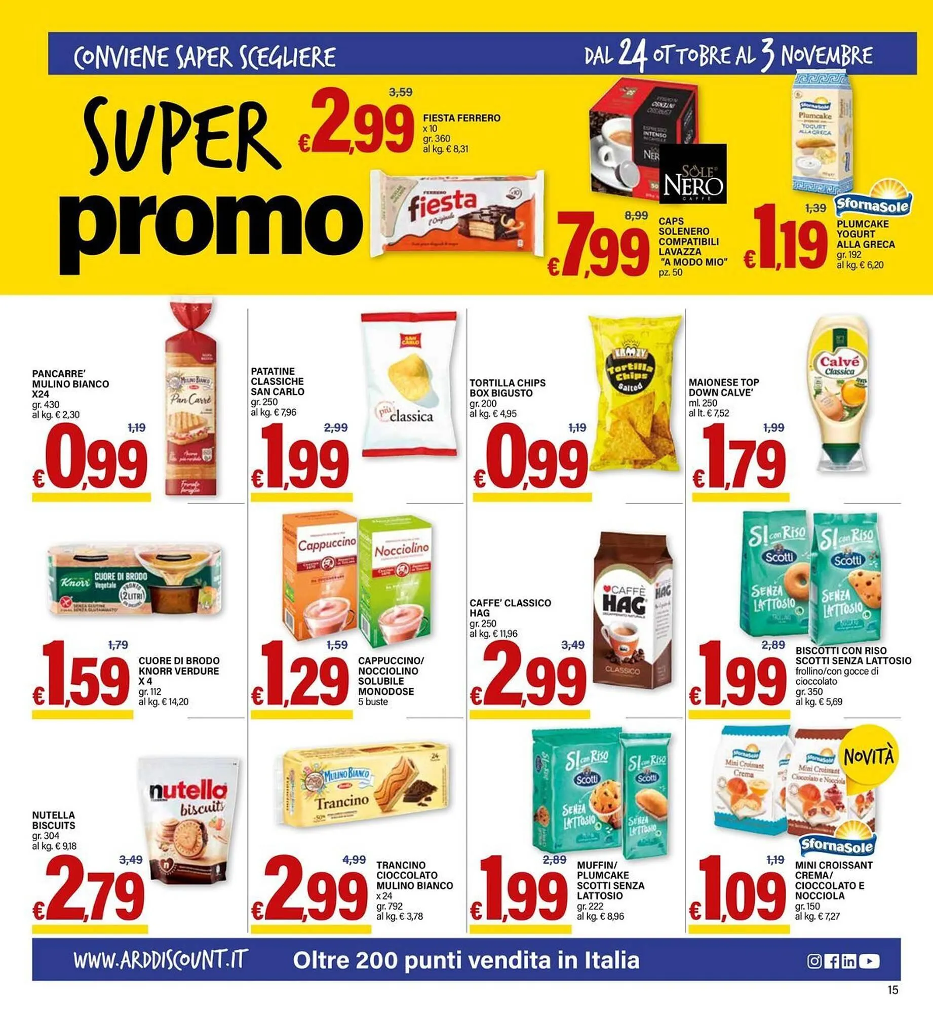 Volantino Ard Discount da 24 ottobre a 3 novembre di 2024 - Pagina del volantino 15