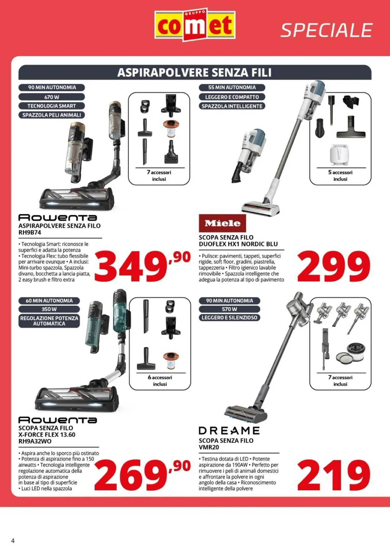 Comet Volantino attuale da 6 novembre a 12 novembre di 2025 - Pagina del volantino 4