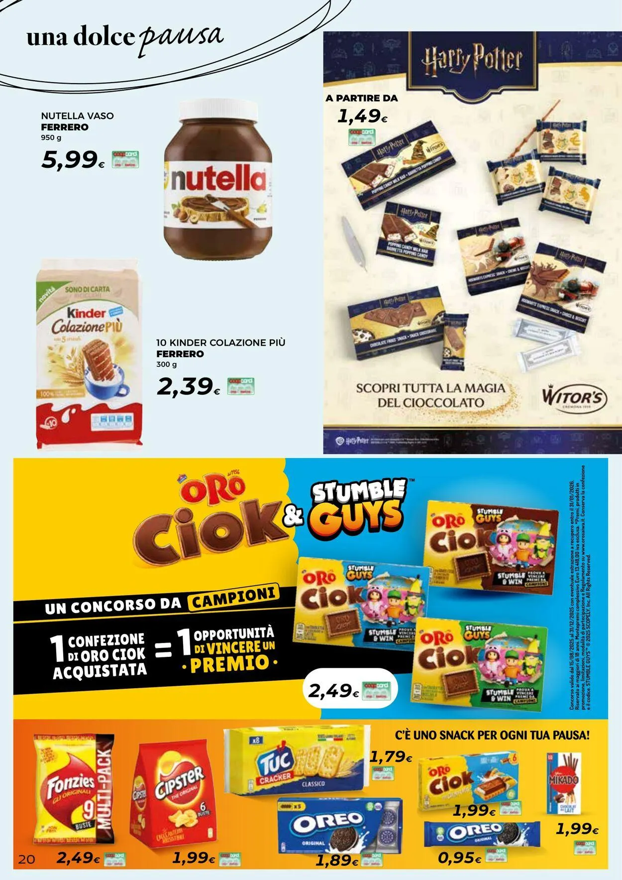 Coop Volantino attuale da 14 agosto a 21 settembre di 2025 - Pagina del volantino 20