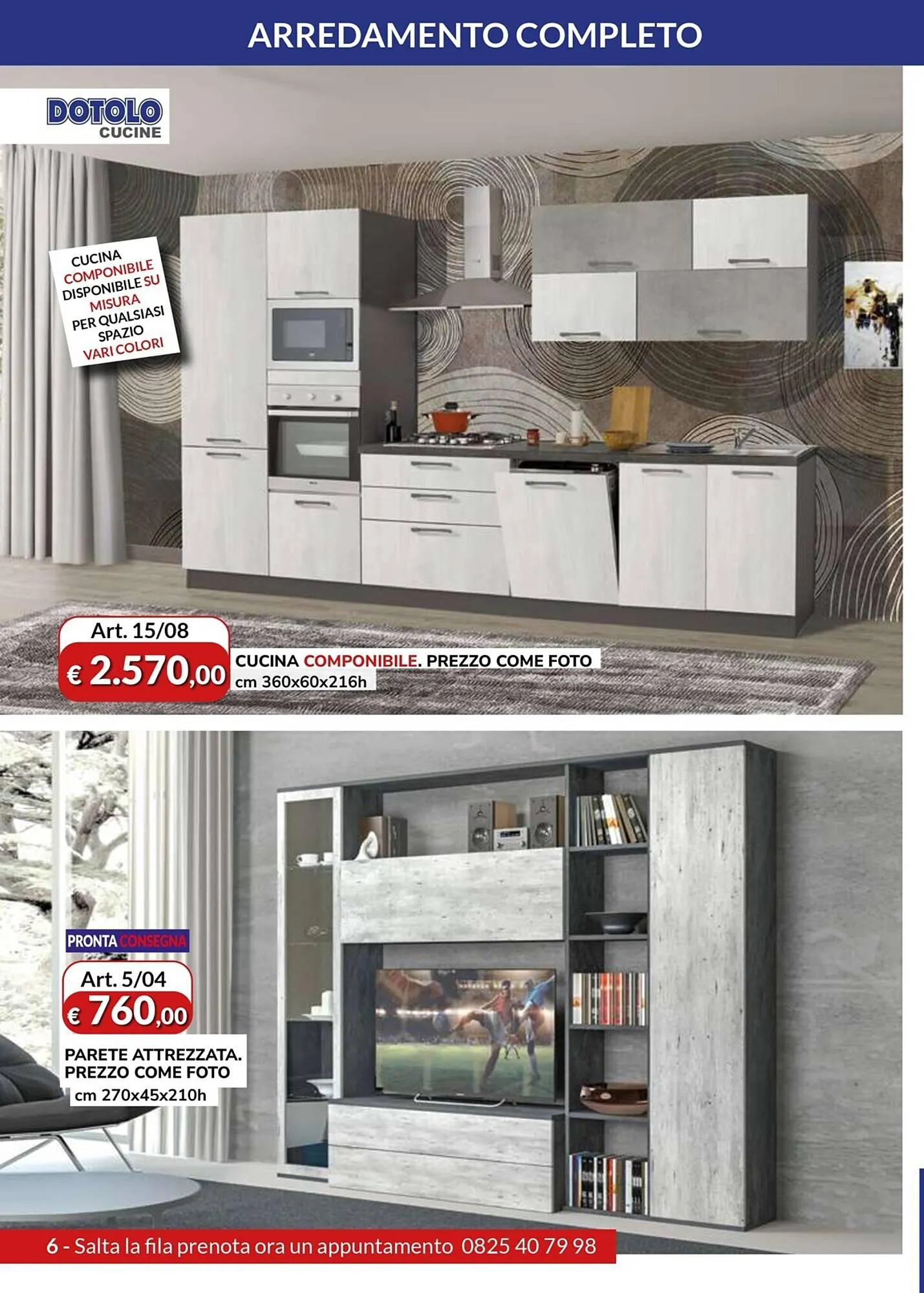 Volantino Dotolo Mobili da 12 luglio a 31 dicembre di 2024 - Pagina del volantino 6