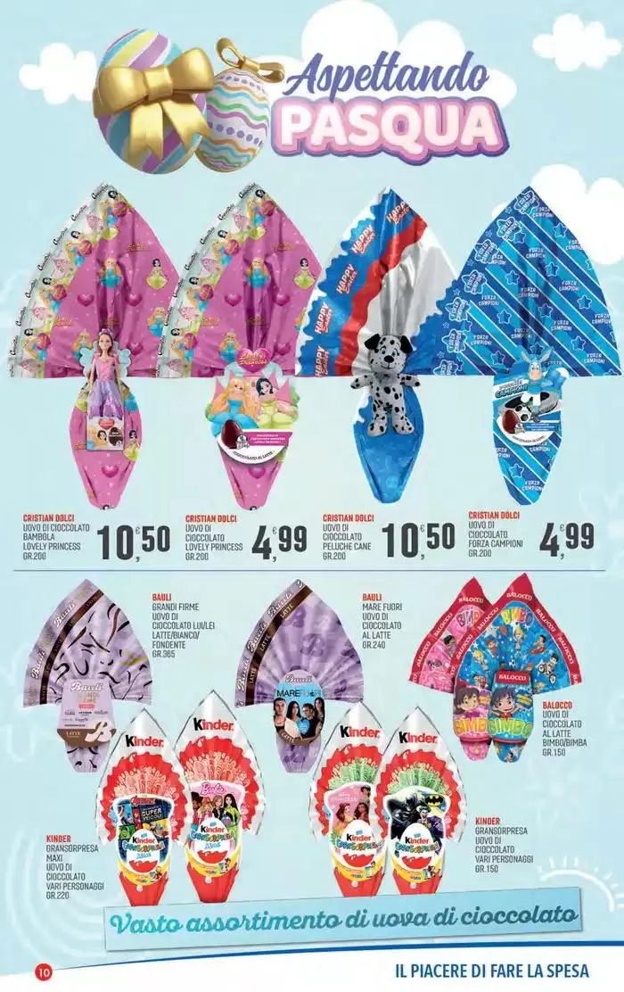 Aspettando la Pasqua da 25 marzo a 5 aprile di 2025 - Pagina del volantino 10