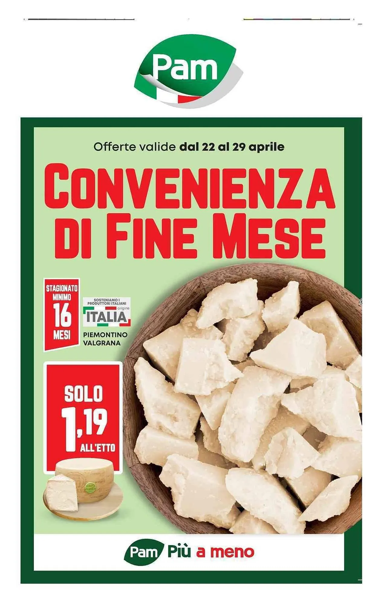 Volantino Pam da 22 aprile a 29 aprile di 2025 - Pagina del volantino 1