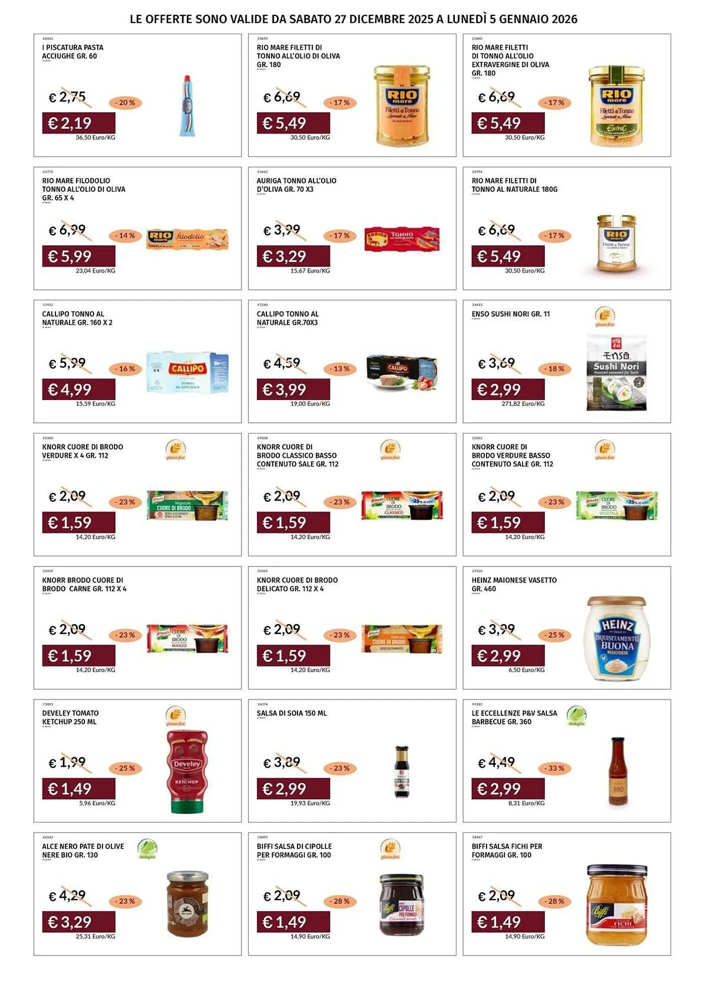 Volantino Prezzemolo e Vitale da 29 dicembre a 5 gennaio di 2026 - Pagina del volantino 24