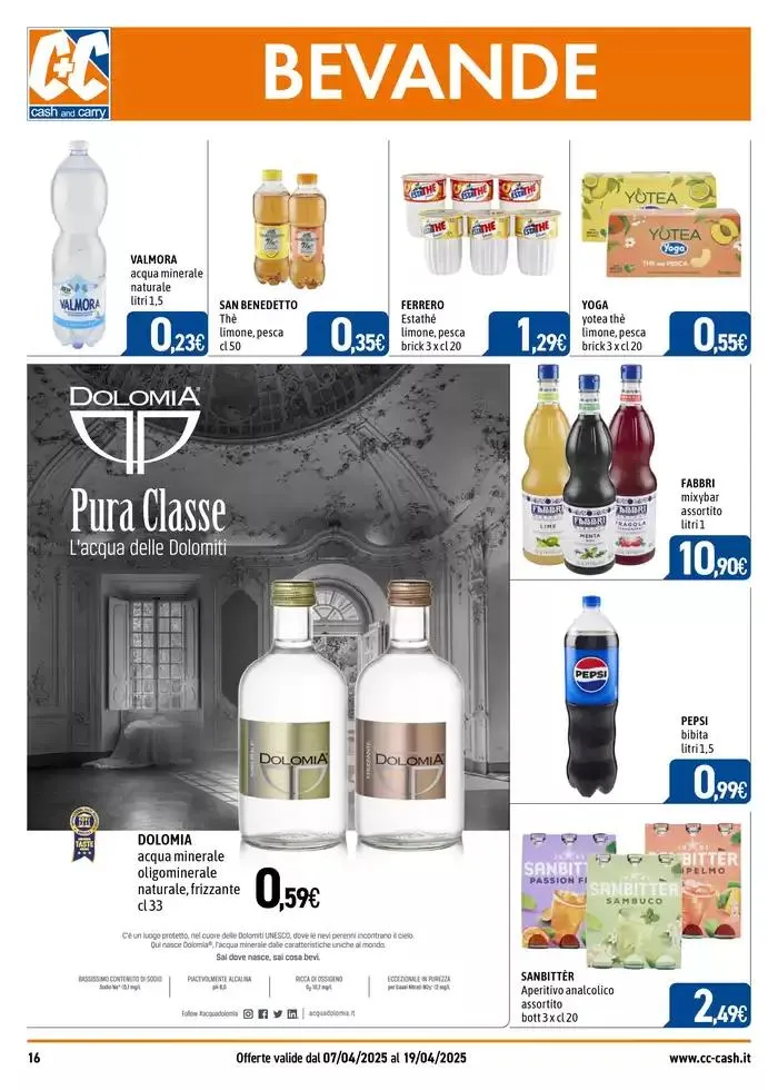 Promozioni da 8 aprile a 20 aprile di 2025 - Pagina del volantino 16