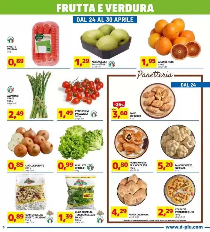 Offerte super! Maxi Formati da 24 aprile a 11 maggio di 2025 - Pagina del volantino 6
