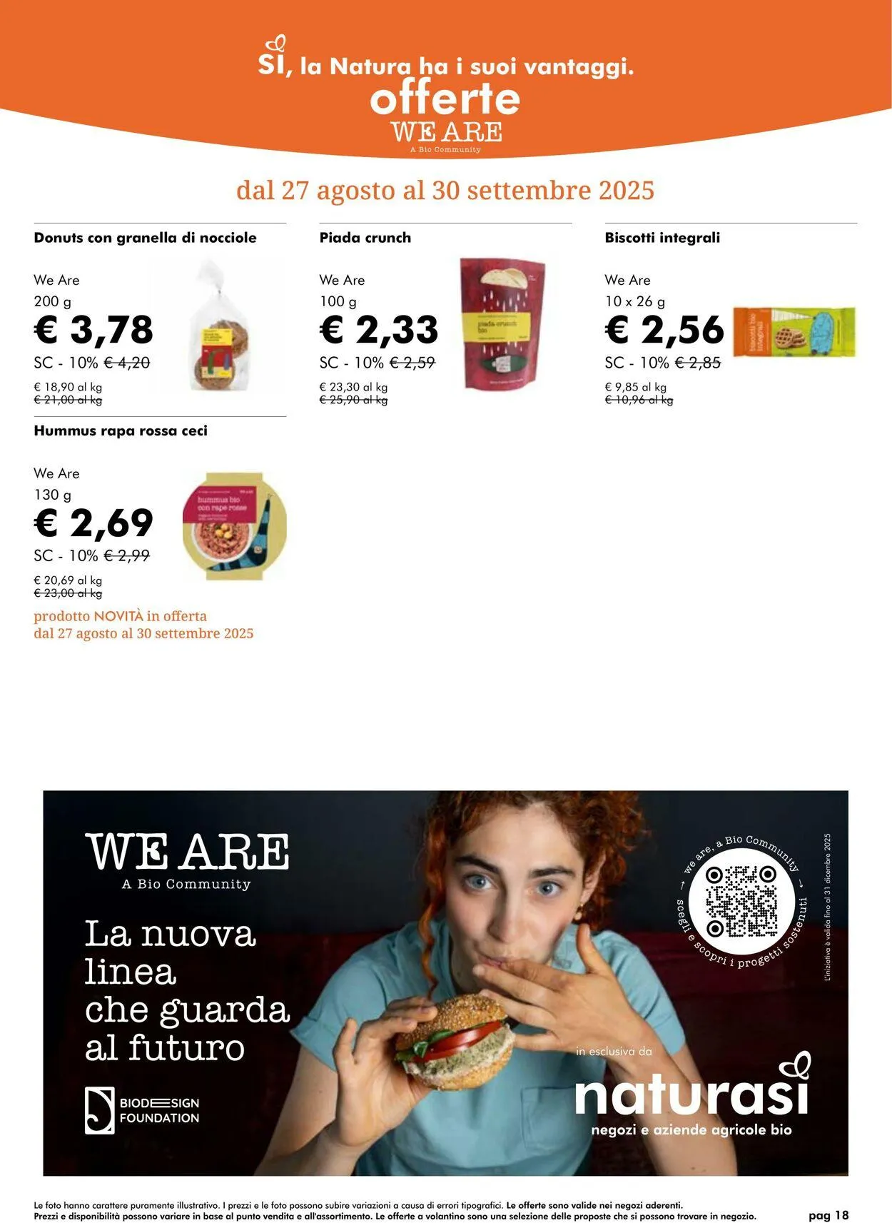 Natura Sì Volantino attuale da 25 settembre a 9 ottobre di 2025 - Pagina del volantino 18