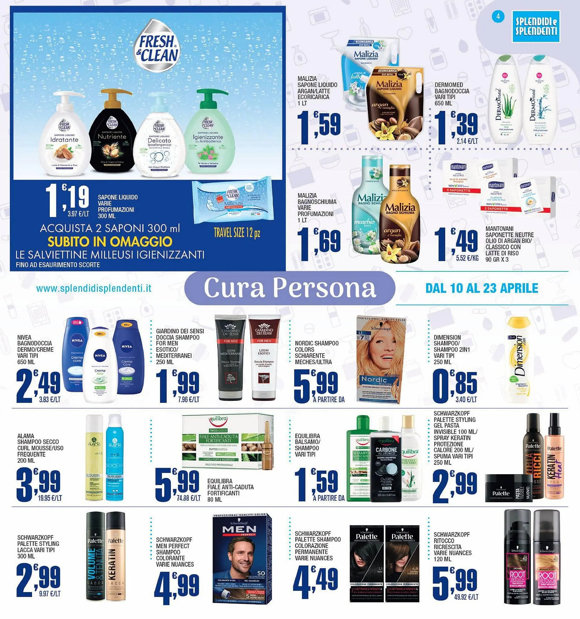 Volantino Splendidi e Splendenti da 10 aprile a 23 aprile di 2024 - Pagina del volantino 4