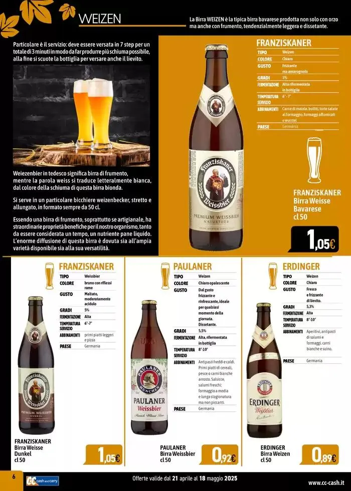 Carta birre 2025 da 22 aprile a 18 maggio di 2025 - Pagina del volantino 6