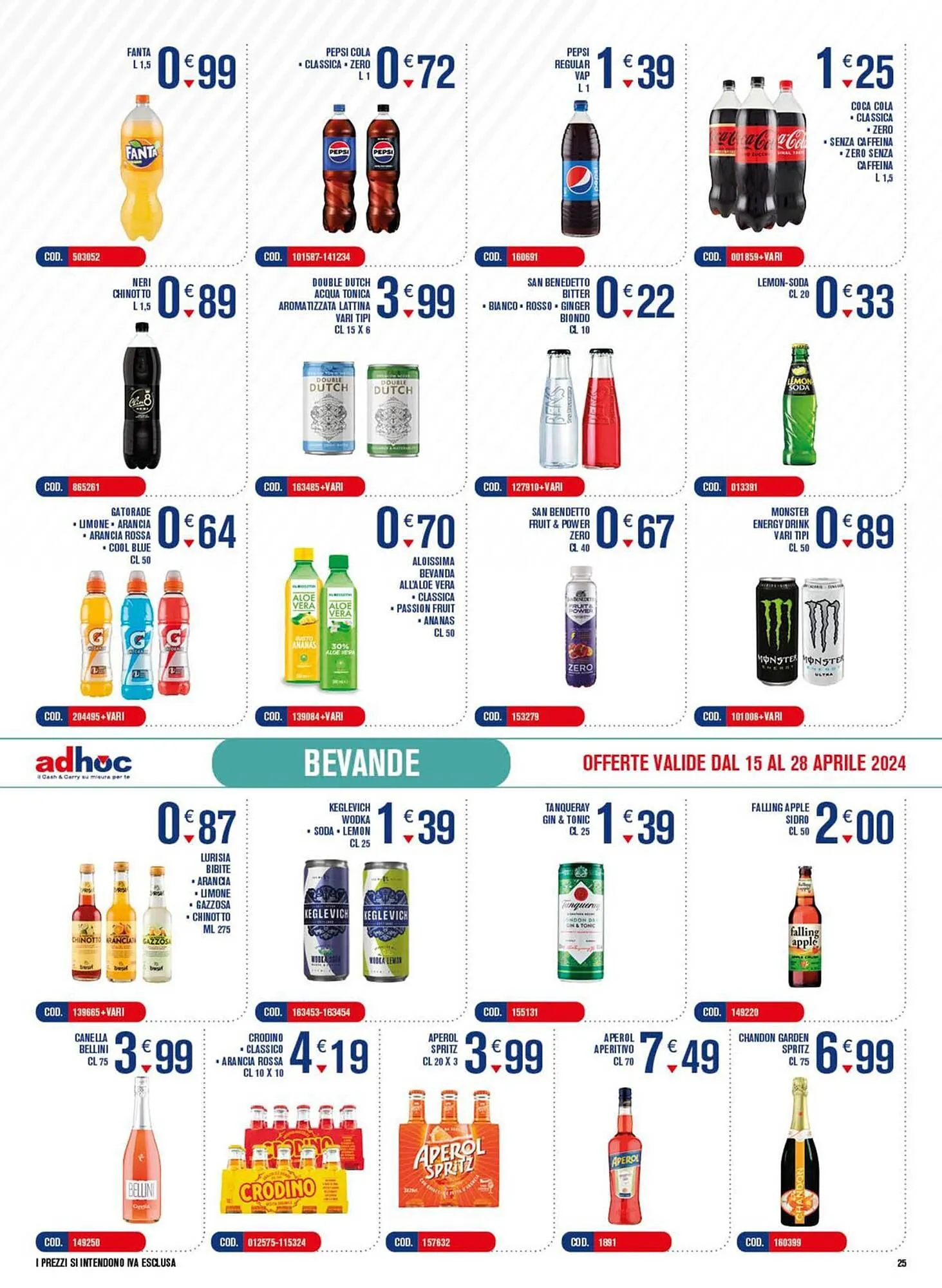 Volantino Adhoc da 15 aprile a 28 aprile di 2024 - Pagina del volantino 25