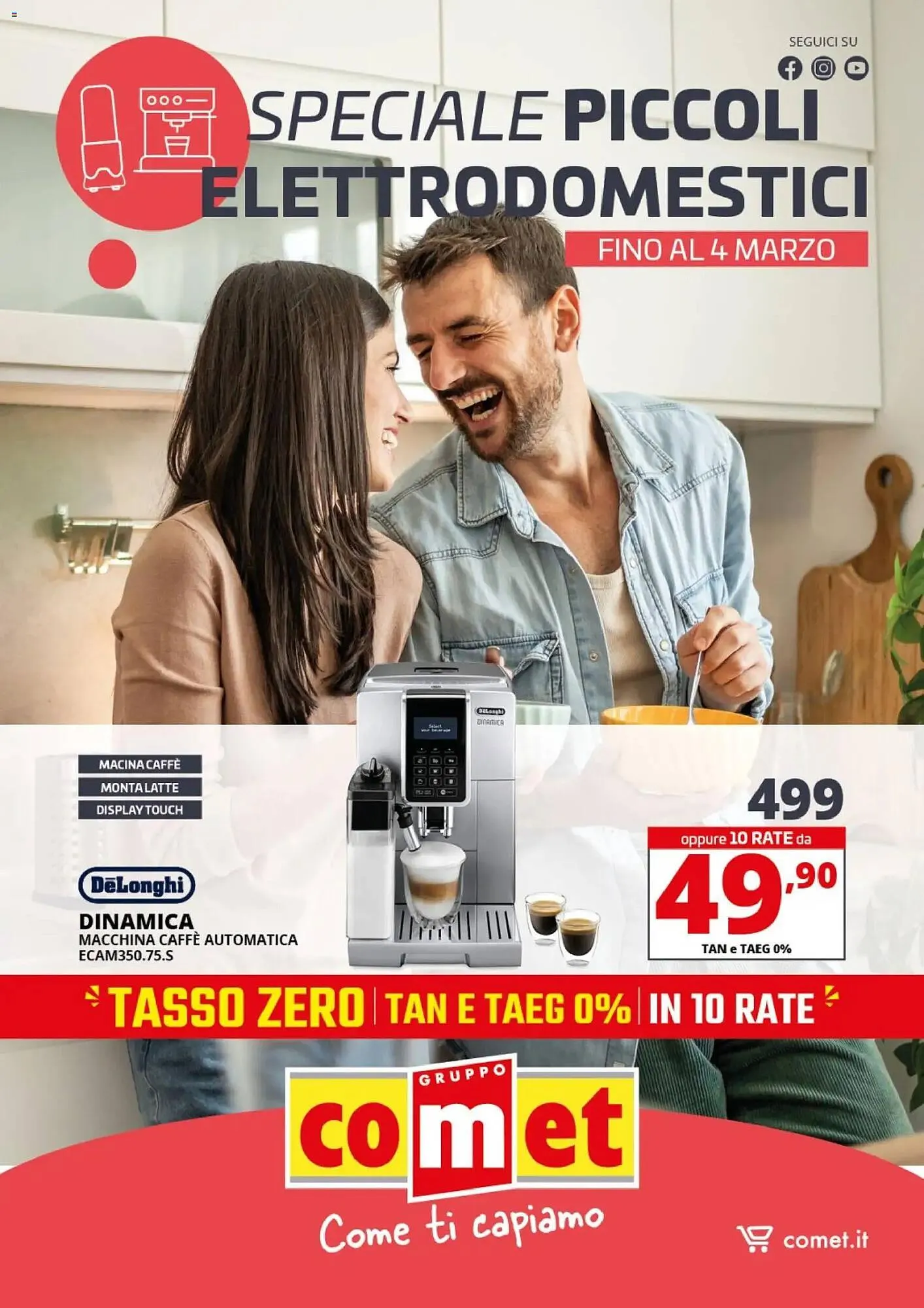 Volantino Comet da 19 febbraio a 4 marzo di 2026 - Pagina del volantino 1
