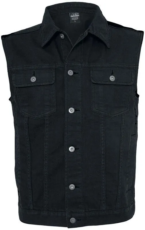 Denim Vest | Gilet | nero | Urban Classics