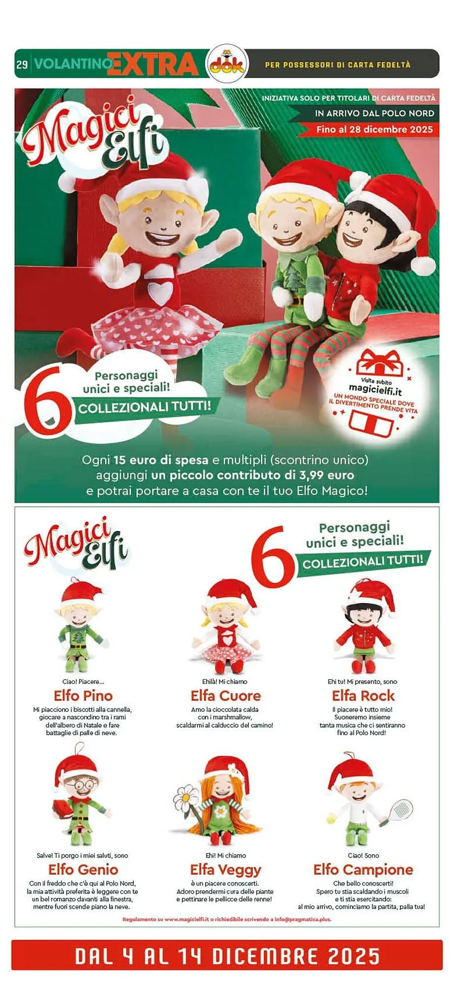 Volantino Supermercati Dok da 4 dicembre a 14 dicembre di 2025 - Pagina del volantino 29