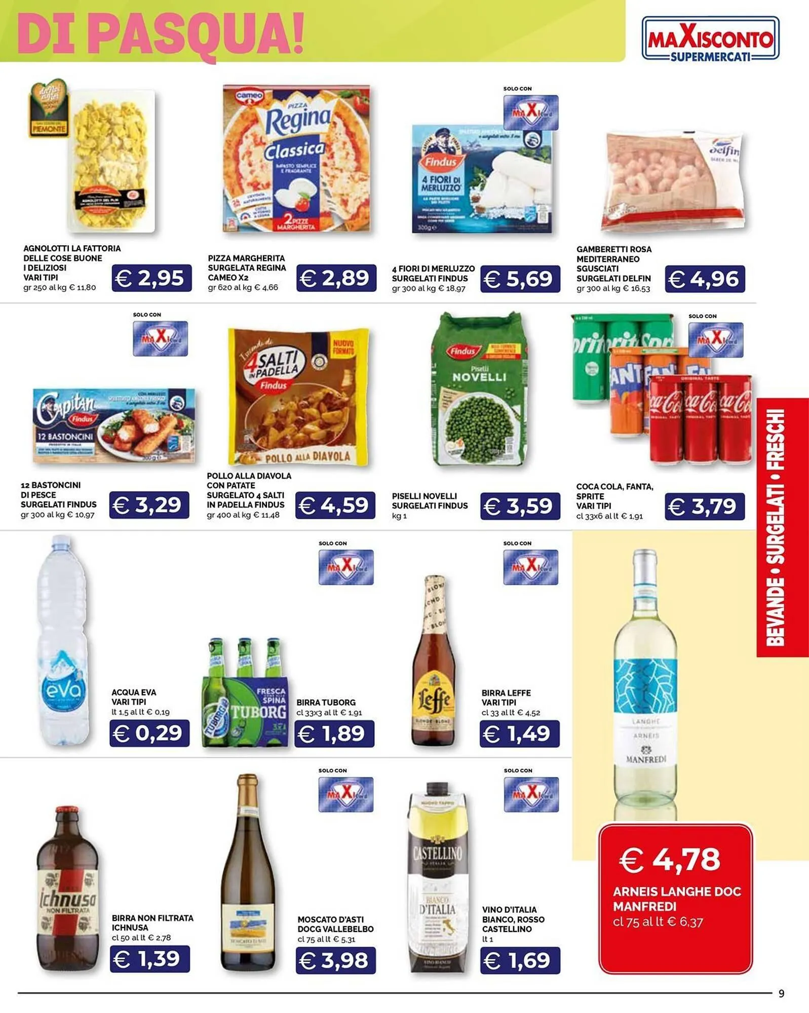 Volantino Maxisconto da 7 aprile a 21 aprile di 2025 - Pagina del volantino 9