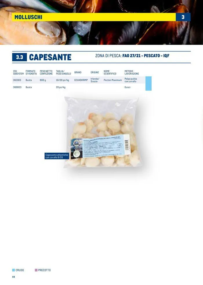 Catalogo Surgelati 2024 da 21 maggio a 31 maggio di 2025 - Pagina del volantino 44