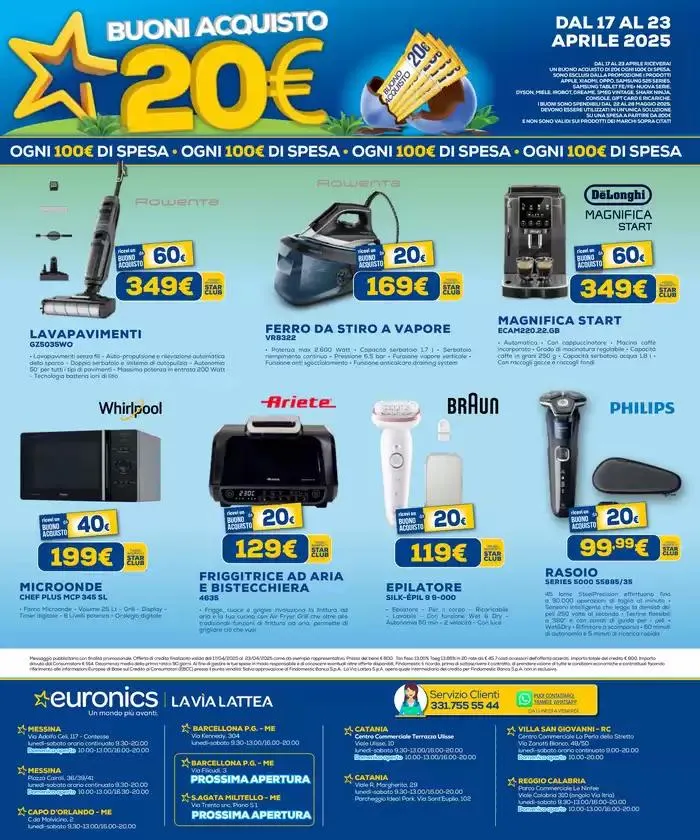 Buoni acquisti: 20 euro da 17 aprile a 23 aprile di 2025 - Pagina del volantino 19