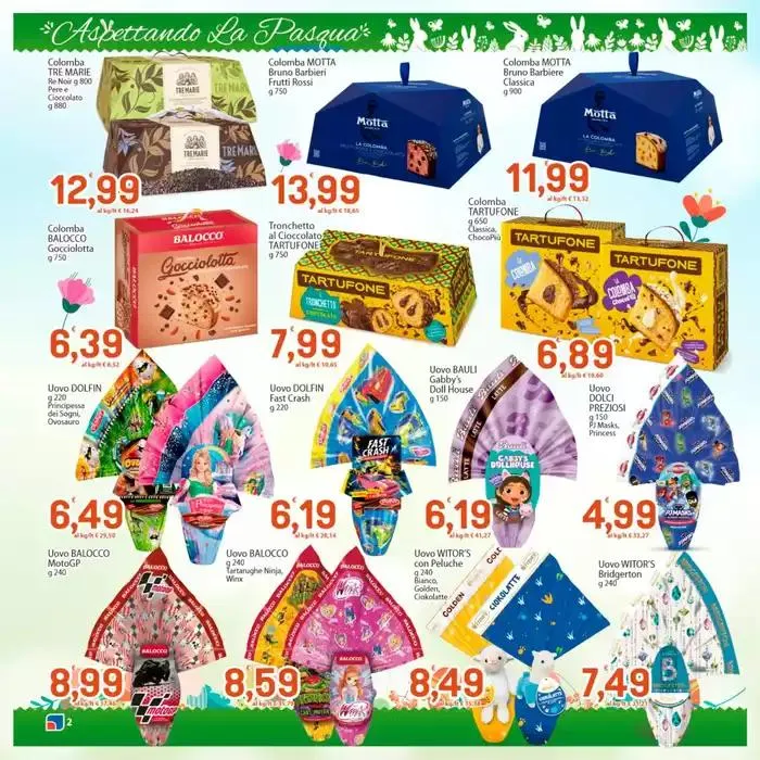 In attesa delle feste da 31 marzo a 9 aprile di 2025 - Pagina del volantino 2