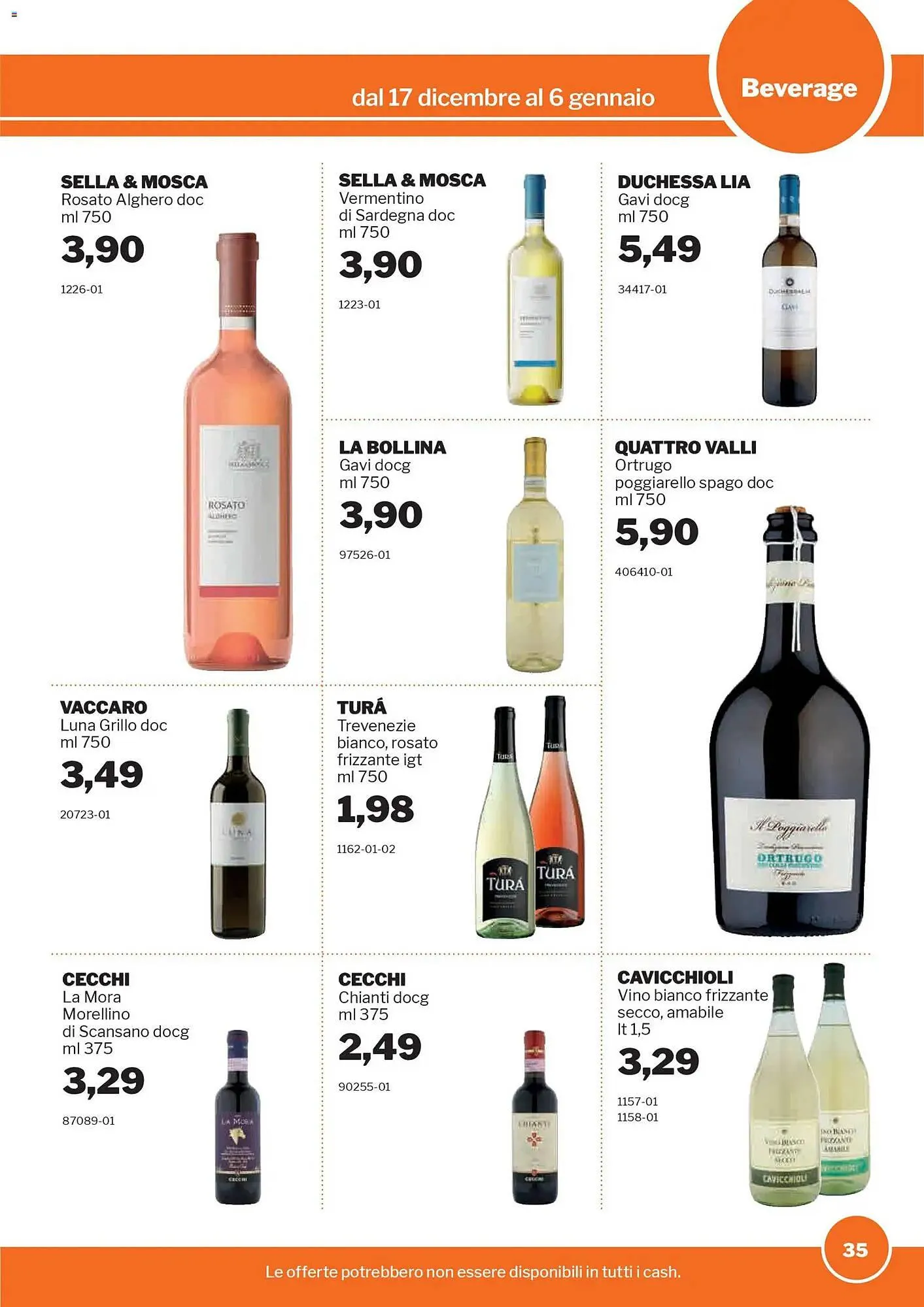 Volantino GrosMarket da 17 dicembre a 6 gennaio di 2026 - Pagina del volantino 35