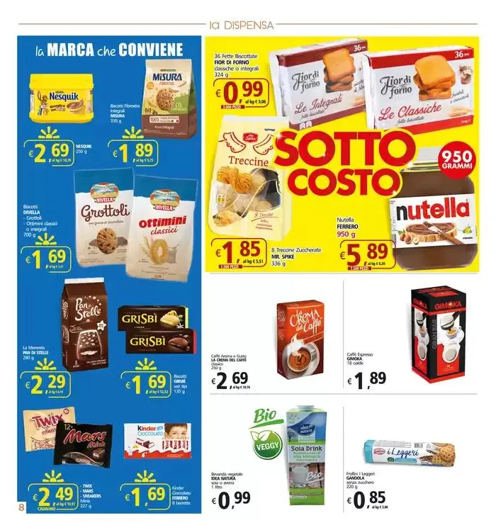 Sotto costo da 4 marzo a 13 marzo di 2025 - Pagina del volantino 8