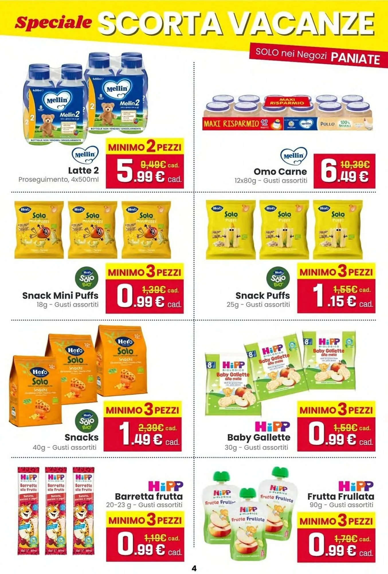 Volantino Paniate da 3 luglio a 27 luglio di 2025 - Pagina del volantino 4