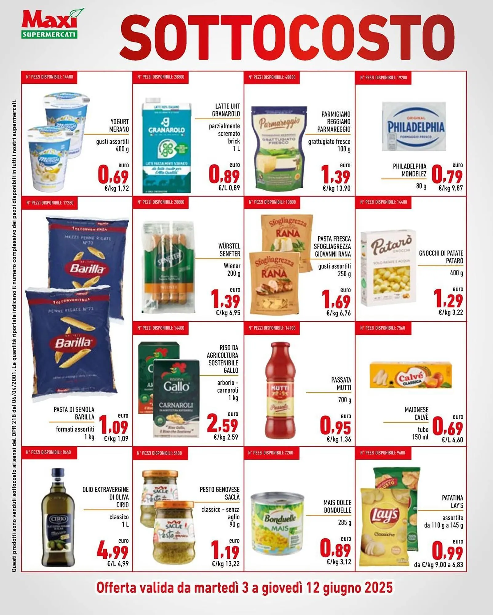 Volantino Maxi Supermercati da 3 giugno a 16 giugno di 2025 - Pagina del volantino 2