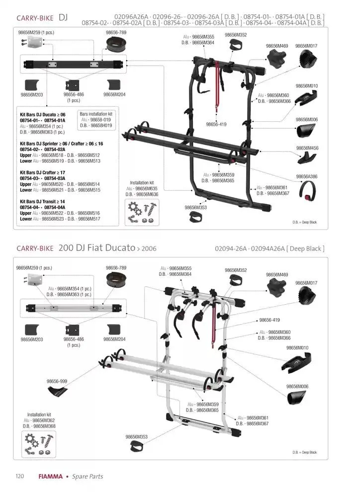 Spare parts catalogo 2025 da 14 gennaio a 31 dicembre di 2025 - Pagina del volantino 120
