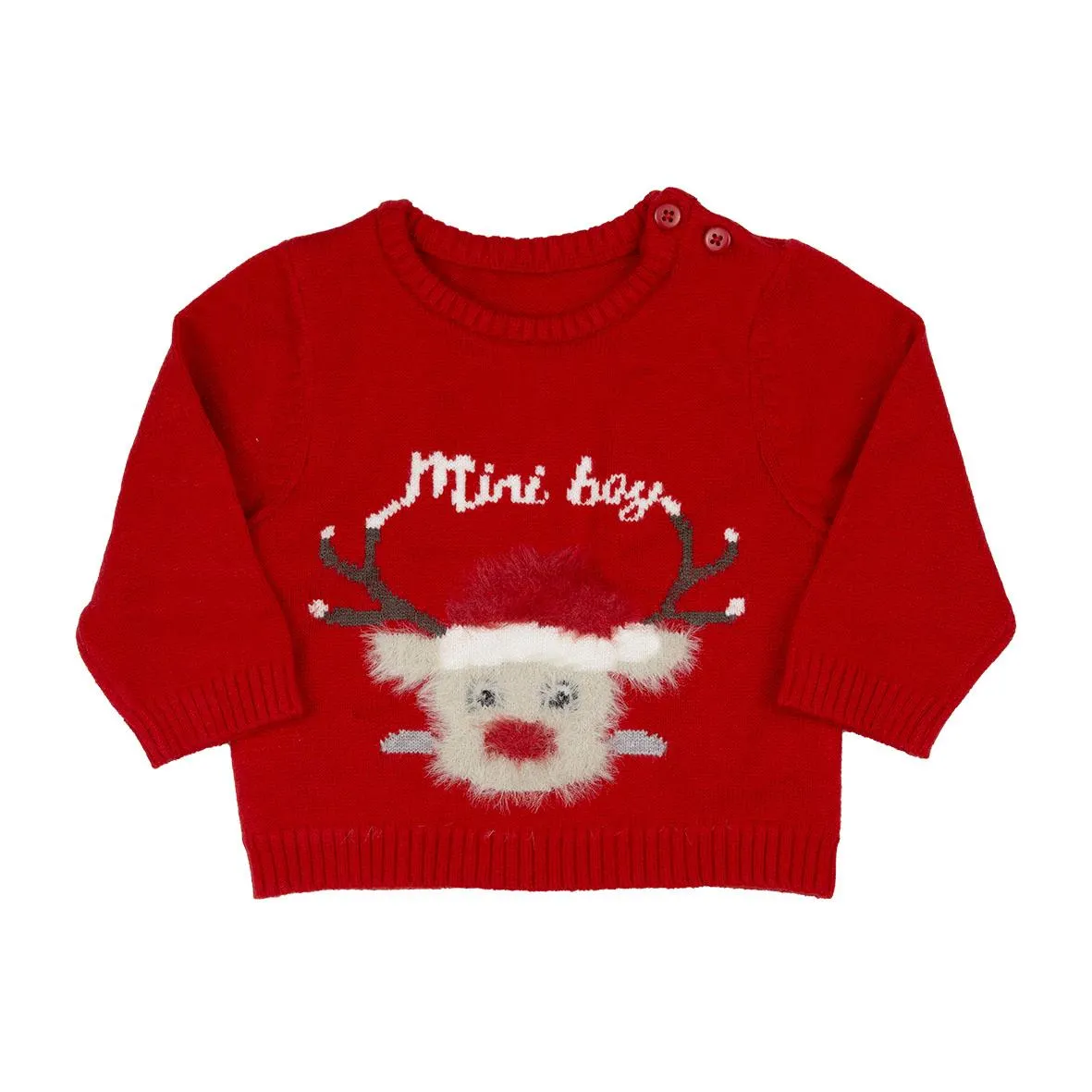 Mawi maglia natale tricot renna maschio