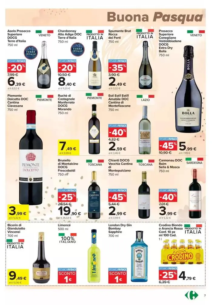 Sconti di pasqua da 3 aprile a 21 aprile di 2025 - Pagina del volantino 7