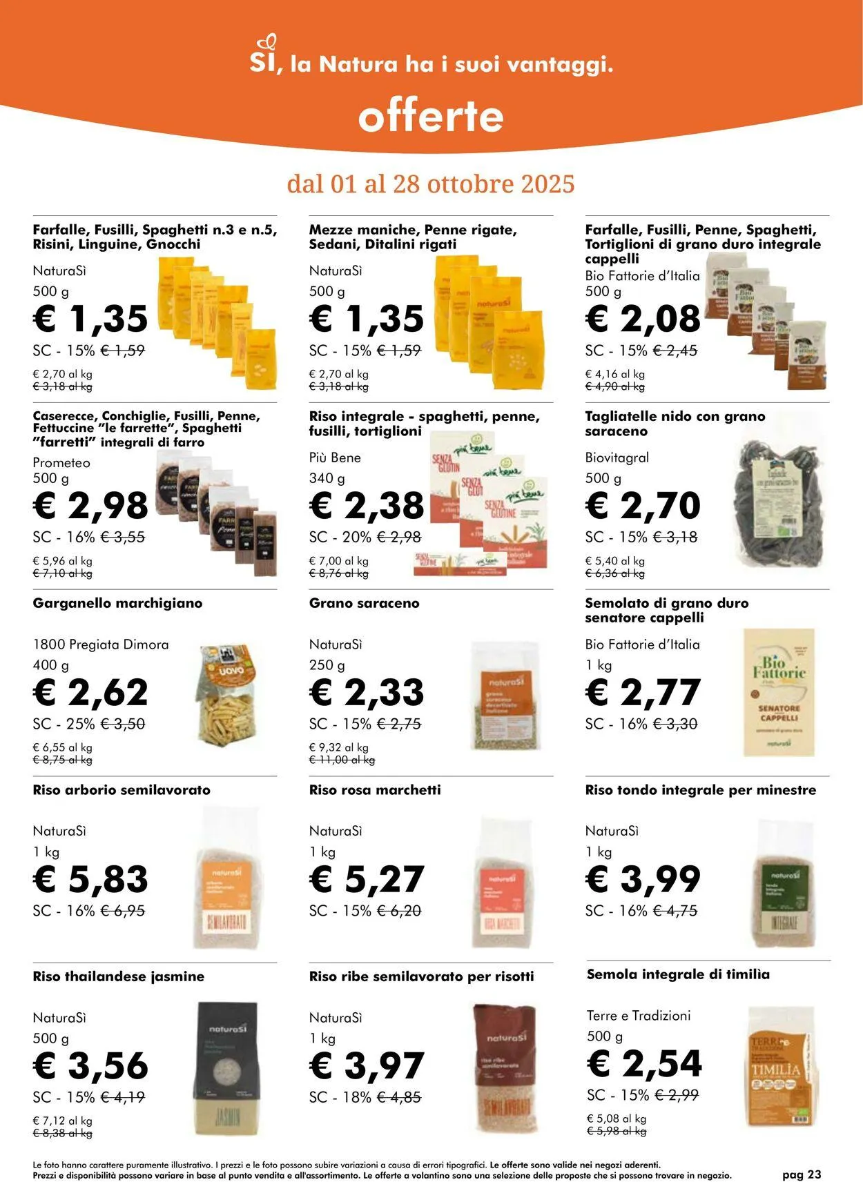 Natura Sì Volantino attuale da 6 novembre a 20 novembre di 2025 - Pagina del volantino 22