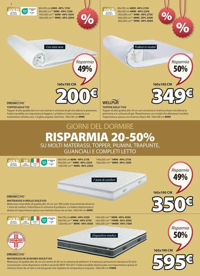 Saldi estivi da 11 luglio a 14 agosto di 2024 - Pagina del volantino 2