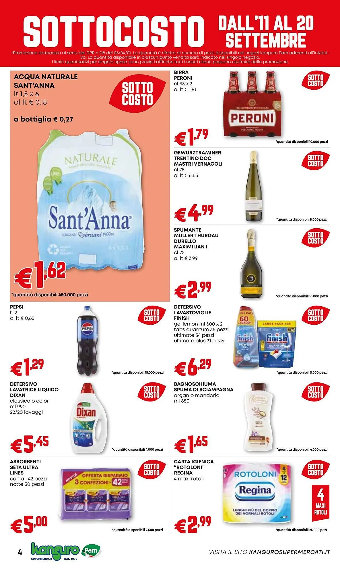 Volantino Kanguro da 11 settembre a 20 settembre di 2025 - Pagina del volantino 4