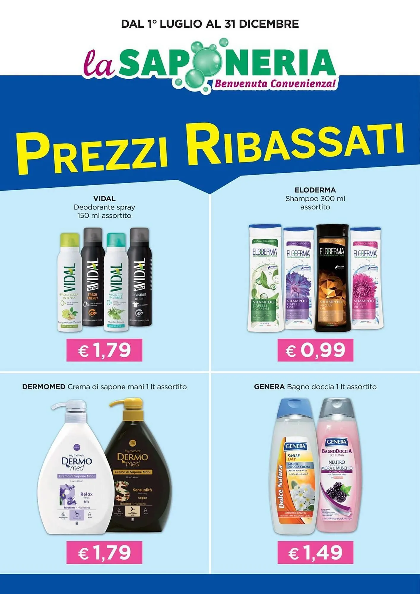 Volantino La Saponeria - 1