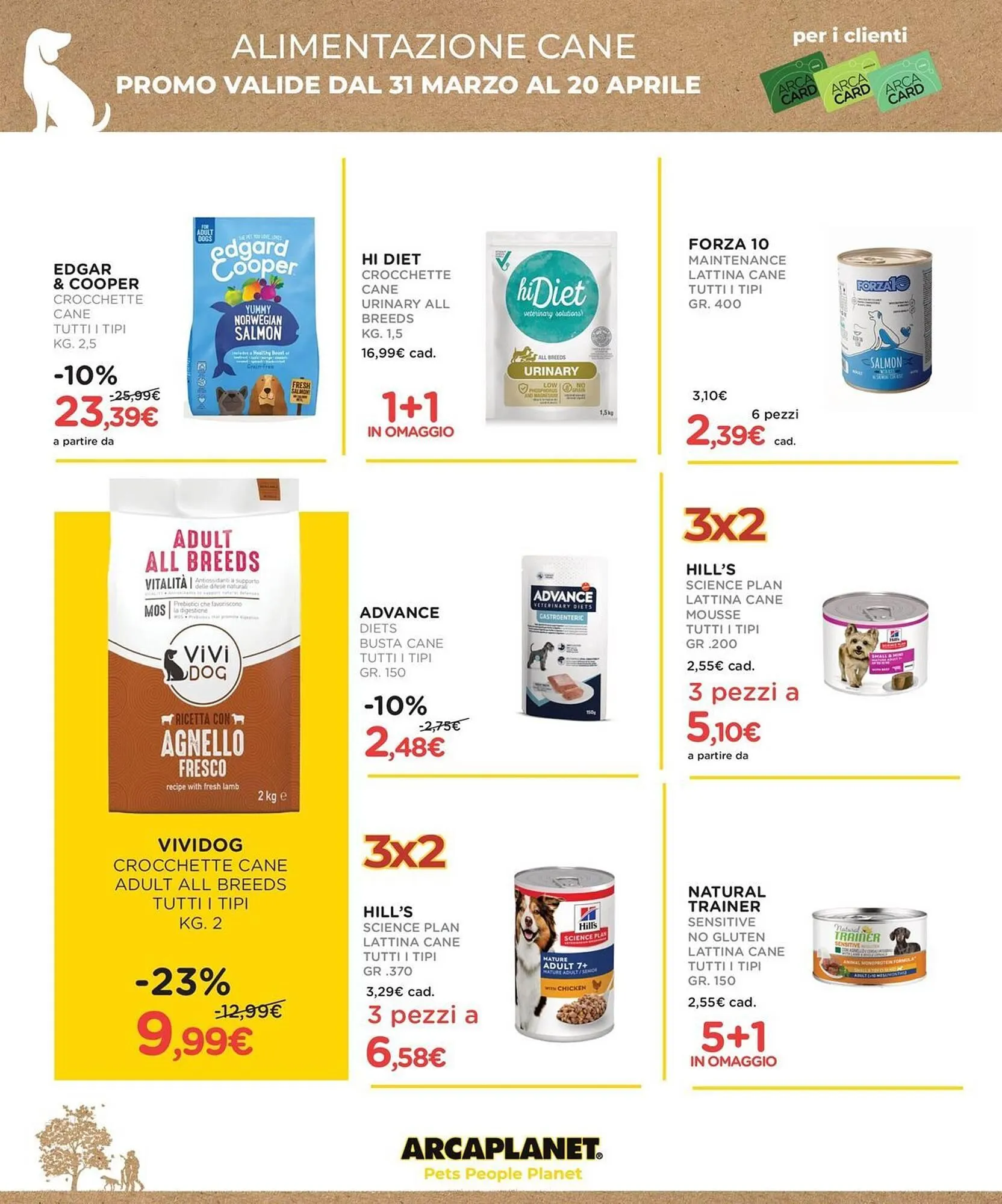 Volantino Arcaplanet da 31 marzo a 20 aprile di 2025 - Pagina del volantino 8