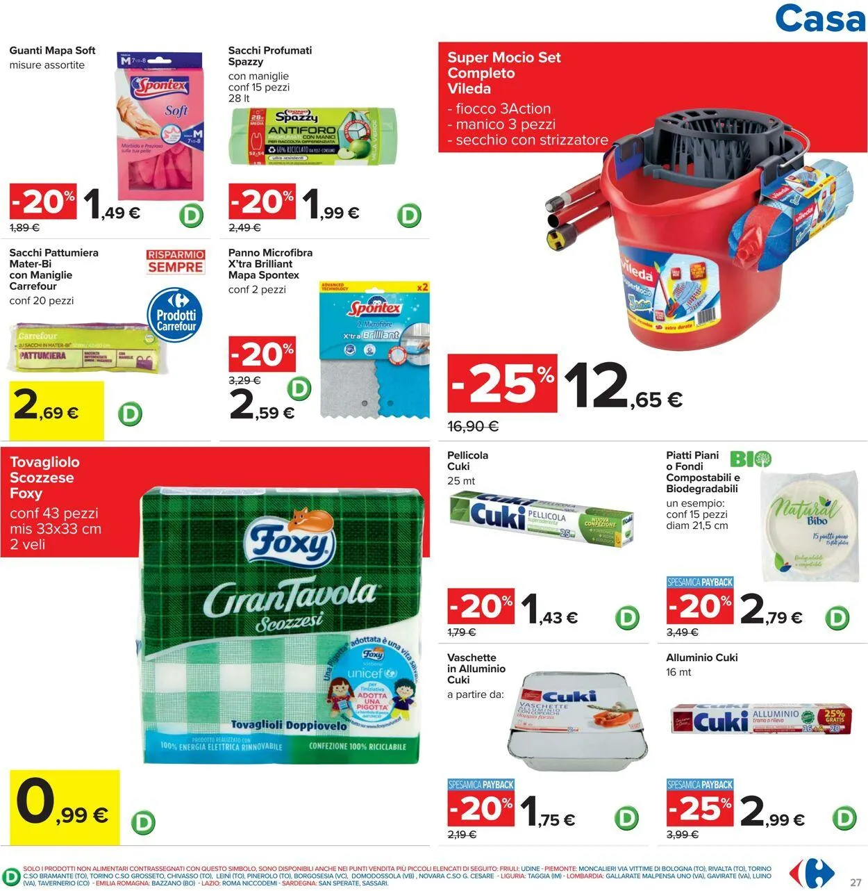 Carrefour Volantino attuale da 23 ottobre a 6 novembre di 2025 - Pagina del volantino 27