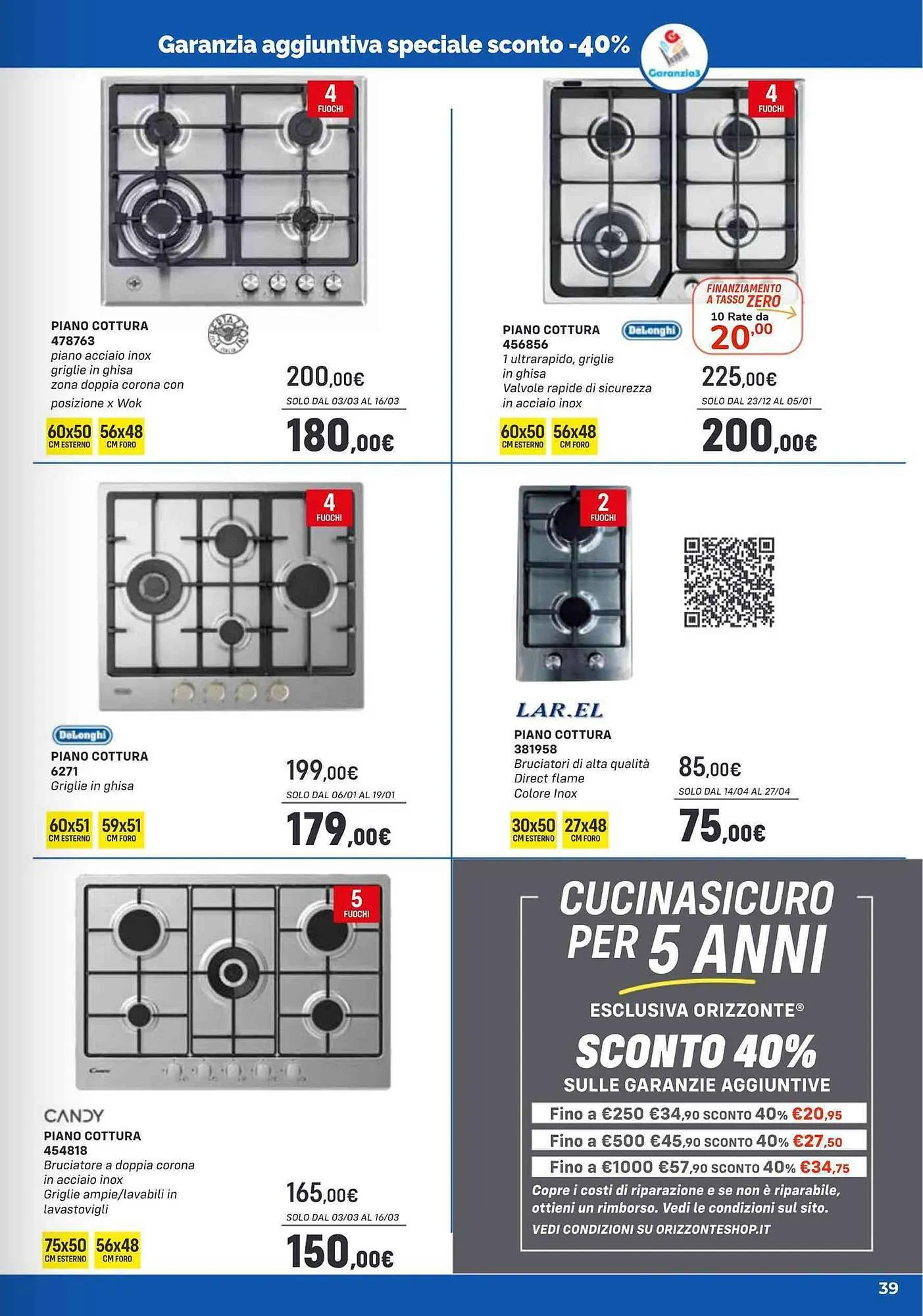 Volantino Orizzonte da 11 febbraio a 30 aprile di 2025 - Pagina del volantino 39