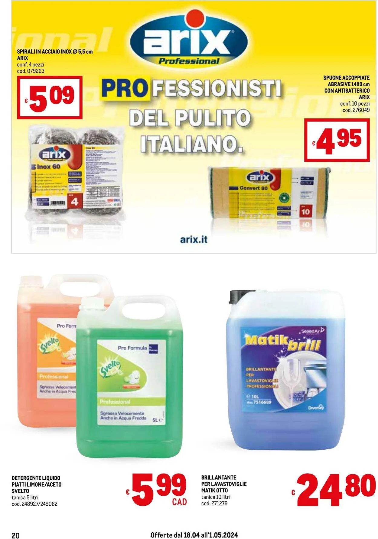 Metro Volantino attuale da 17 dicembre a 31 dicembre di 2025 - Pagina del volantino 20