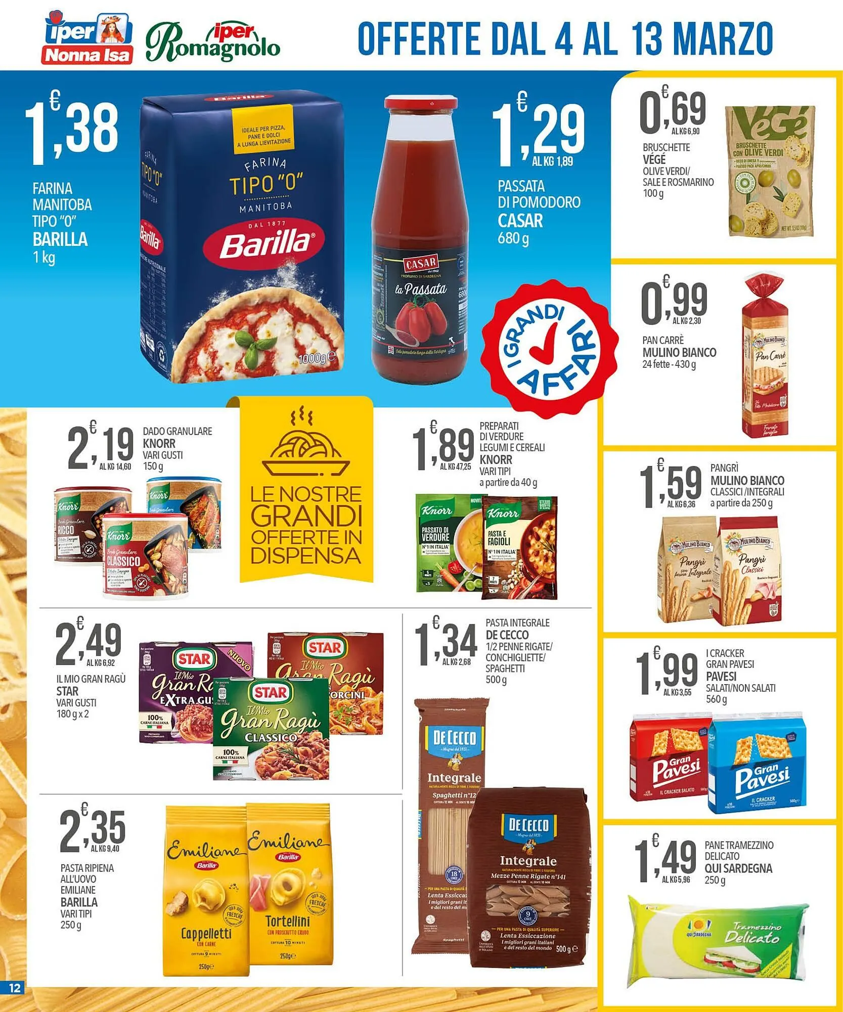 Volantino Iper Romagnolo da 4 marzo a 13 marzo di 2025 - Pagina del volantino 12