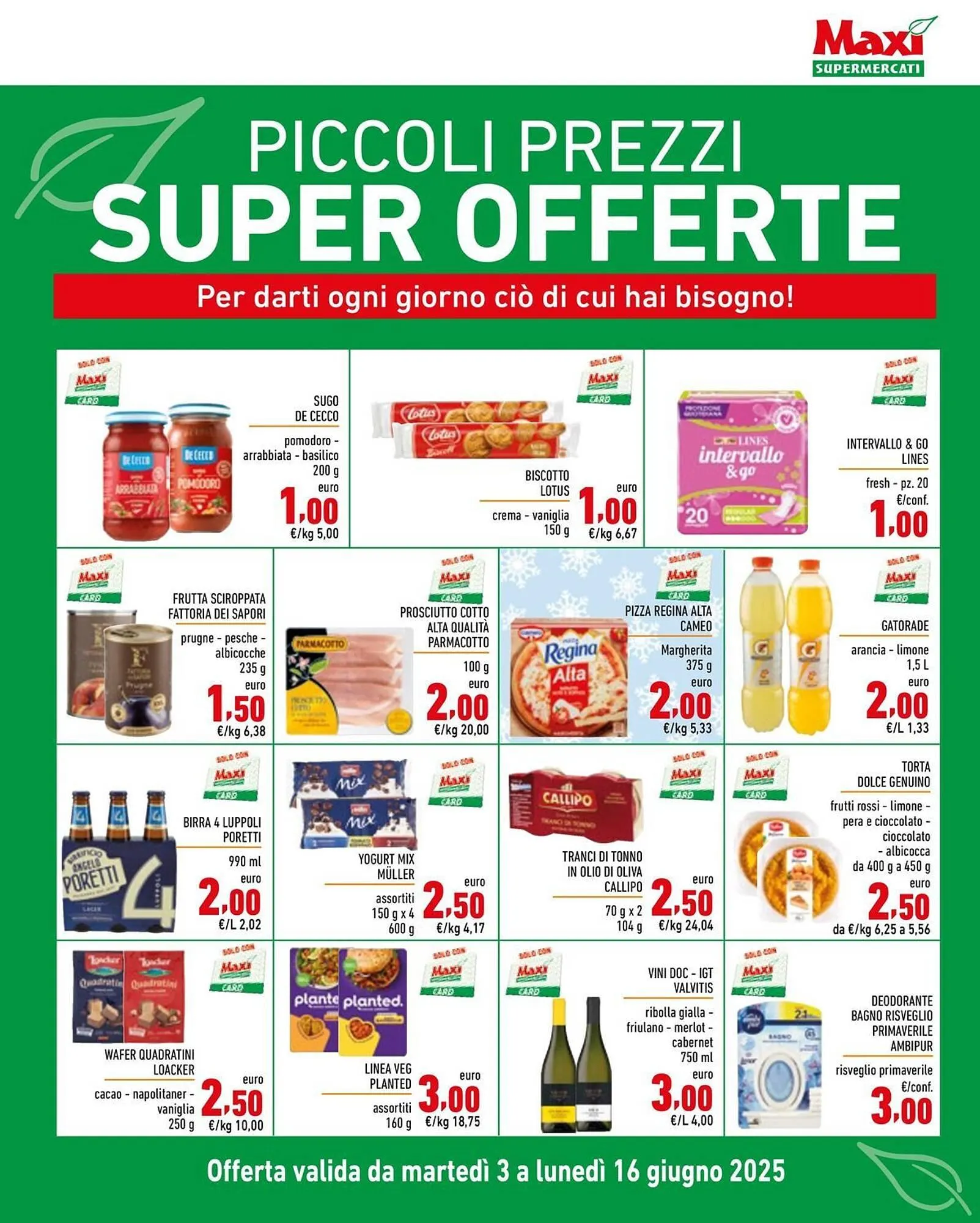 Volantino Maxi Supermercati da 3 giugno a 16 giugno di 2025 - Pagina del volantino 7